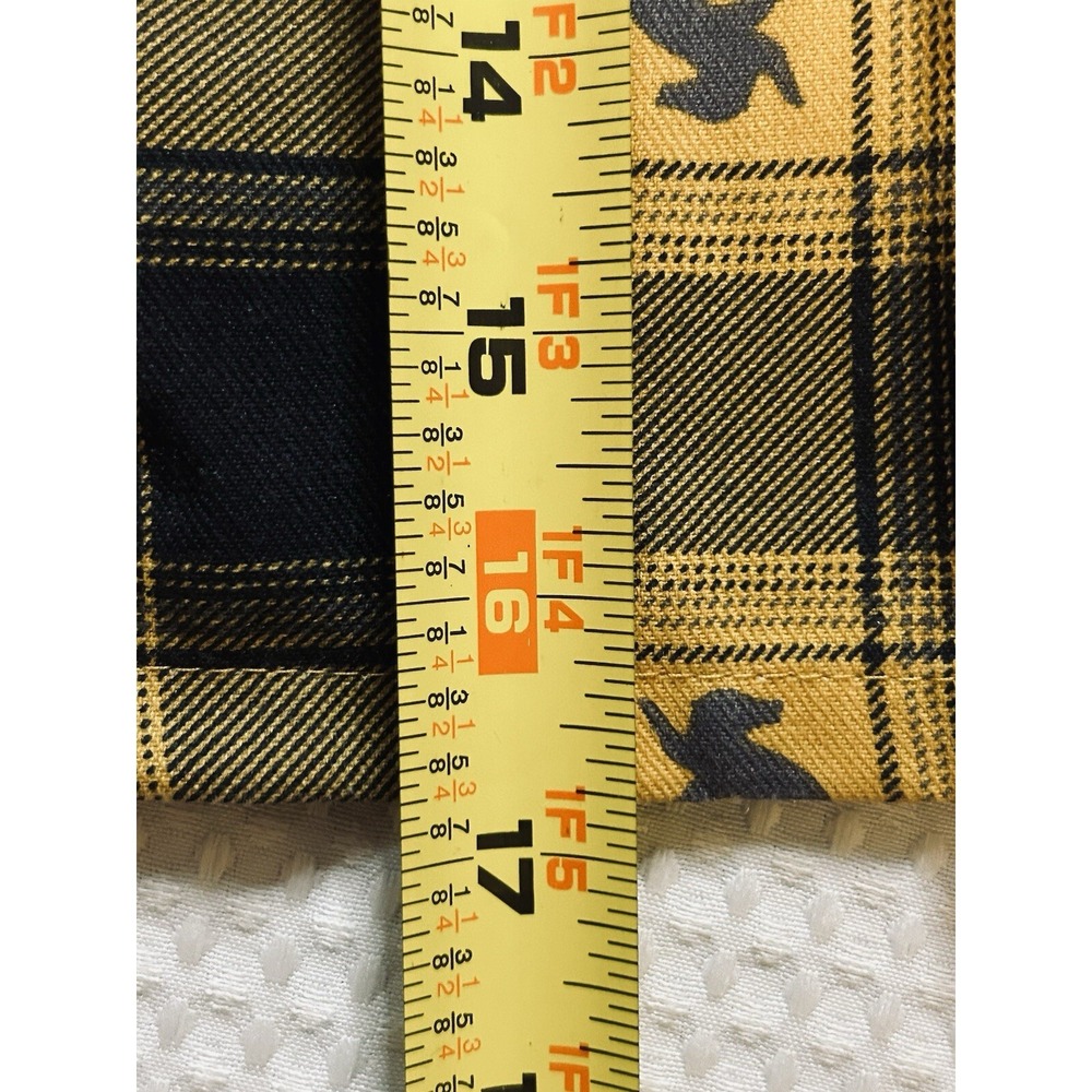 Harry Potter Pleated Plaid skirt Buckles Accents Women's Size Medium Embroidered - Picture 5 of 11